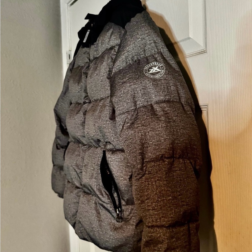 ZeroXPosur Puffer Jacket w/ lined hood with Logo